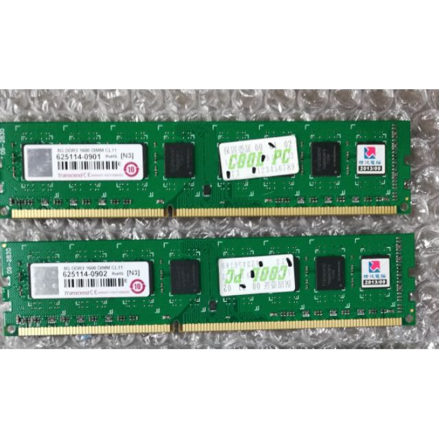 創見 DDR3 1600 8G x2 記憶體 終保