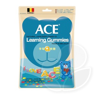 ACE 字母Q軟糖48g【佳兒園婦幼館】