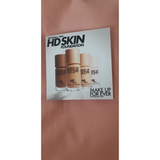 MAKE UP FOR EVER HD SKIN粉無痕持久粉底液 色號1R02（R210）1ml(2024.10)
