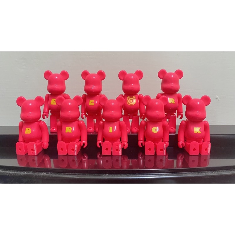 BE@RBRICK 庫柏力克熊 37 basic 字母熊 100%