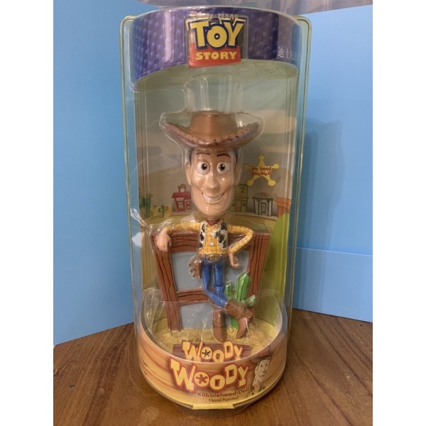 絕版 Toy Story 玩具總動員 Woody 胡迪搖頭公仔 大型 陶瓷公仔 胡迪 稀有 收藏品 公仔