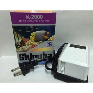 【樂魚寶】Shiruba銀箭 ~ 空氣幫浦 K-2000 單孔 . 打氣馬達 空氣幫浦