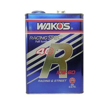 Wako's 4CR 高競技 機油 10W60 4L {公司貨} E475