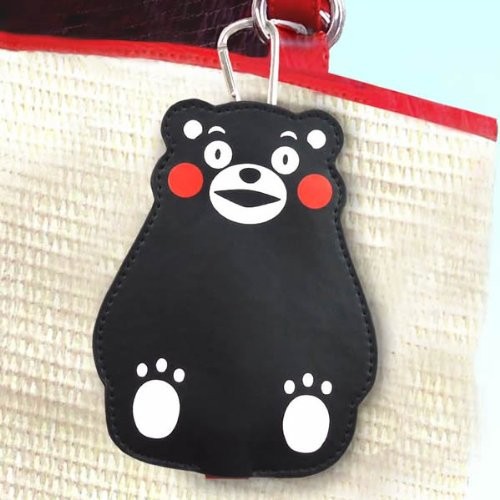 風雅日和💖日本正版 熊本熊 票卡夾 酷MA萌 皮革 證件套 鑰匙包 捷運卡套 吊飾 D13