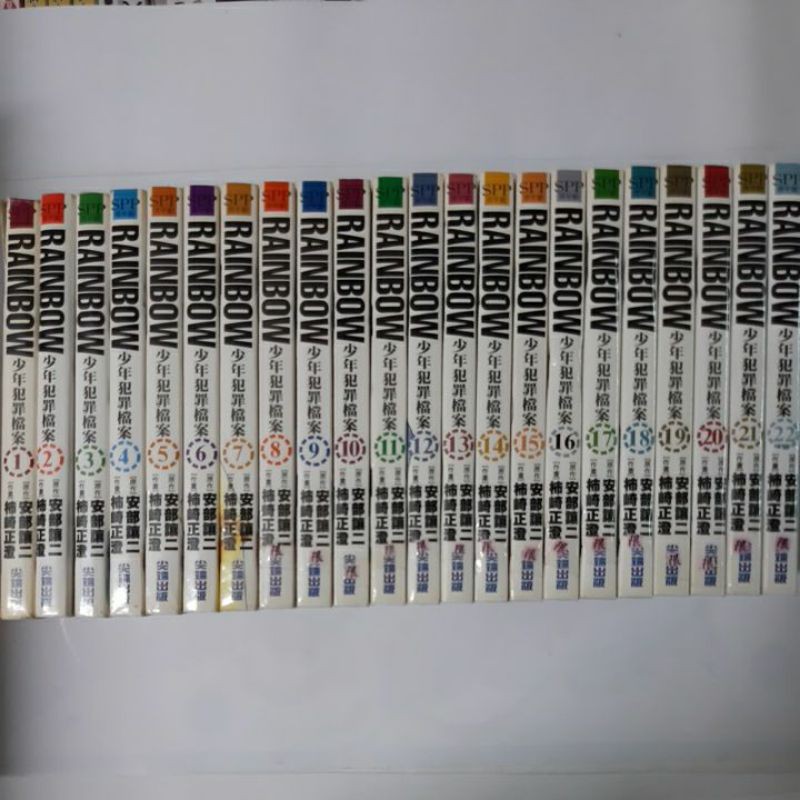 精彩漫畫rainbow 少年犯罪檔案1 22集完結作者安部讓二全套22本1680元 蝦皮購物