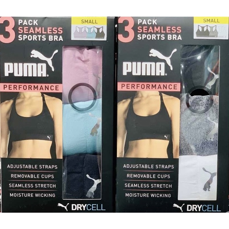 ♥️波妞♥️ Puma 女運動內衣三入組 / Puma Women's Sports Bra 3-Pack