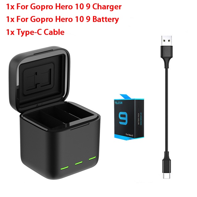 GoPro HERO9 HERO10 電池 純正 HERO11 充電器