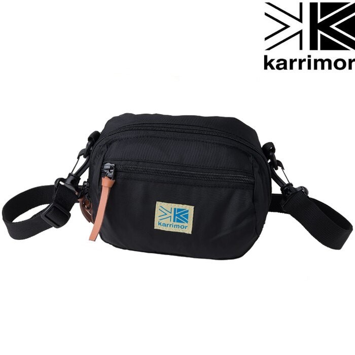 全新 Karrimor jp VT pouch 日版 斜背包 擴充包 黑色 機能 輕量 登山 outdoor 小包