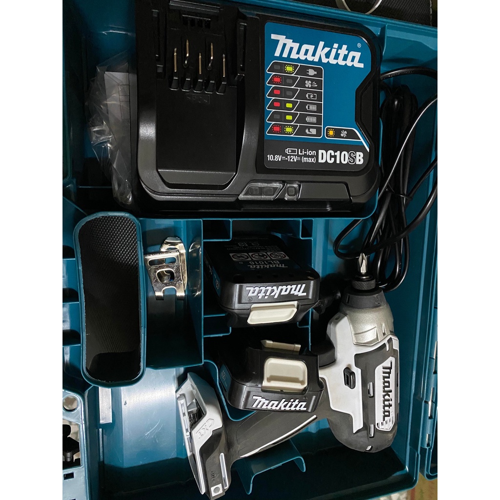 MAKITA  牧田 12V  衝擊起子機 - 白色