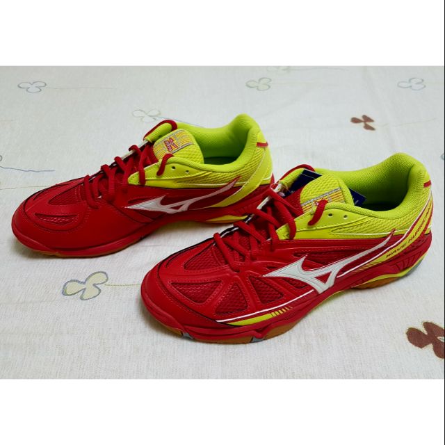 【新賣家 特價中】美津濃 MIZUNO 男 排球鞋 羽球鞋 WAVE HURRICANE 2 V1GA164001