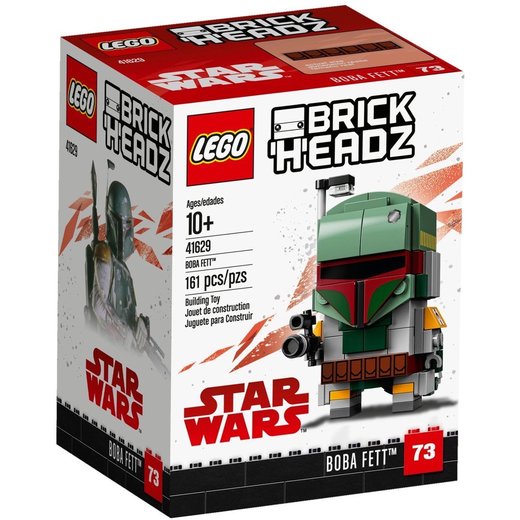 LEGO 樂高 41629 Brickheadz 星戰 波巴費特 Boba Fett 全新 大頭系列 無盒損