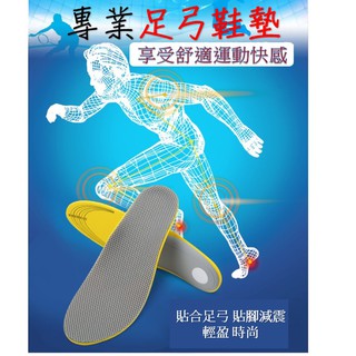 【鞋墊】專業減壓鞋墊 足弓鞋墊 多功能網眼 高彈性PU EVA矯正骨片 足弓機能鞋 男女尺寸 扁平足鞋墊