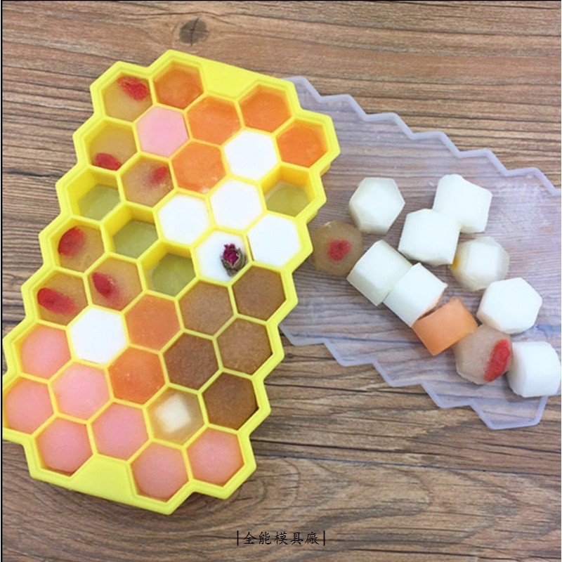 烘焙模具|蜂巢造型矽膠模具 小六邊形模具 矽膠模 硅膠模 翻糖模具