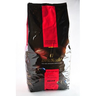 【熊愛趣烘焙材料】比利時貝可拉 普艾瑪調溫黑巧克力粒73%   分裝200g/500g/1kg 鈕扣巧克力 調溫