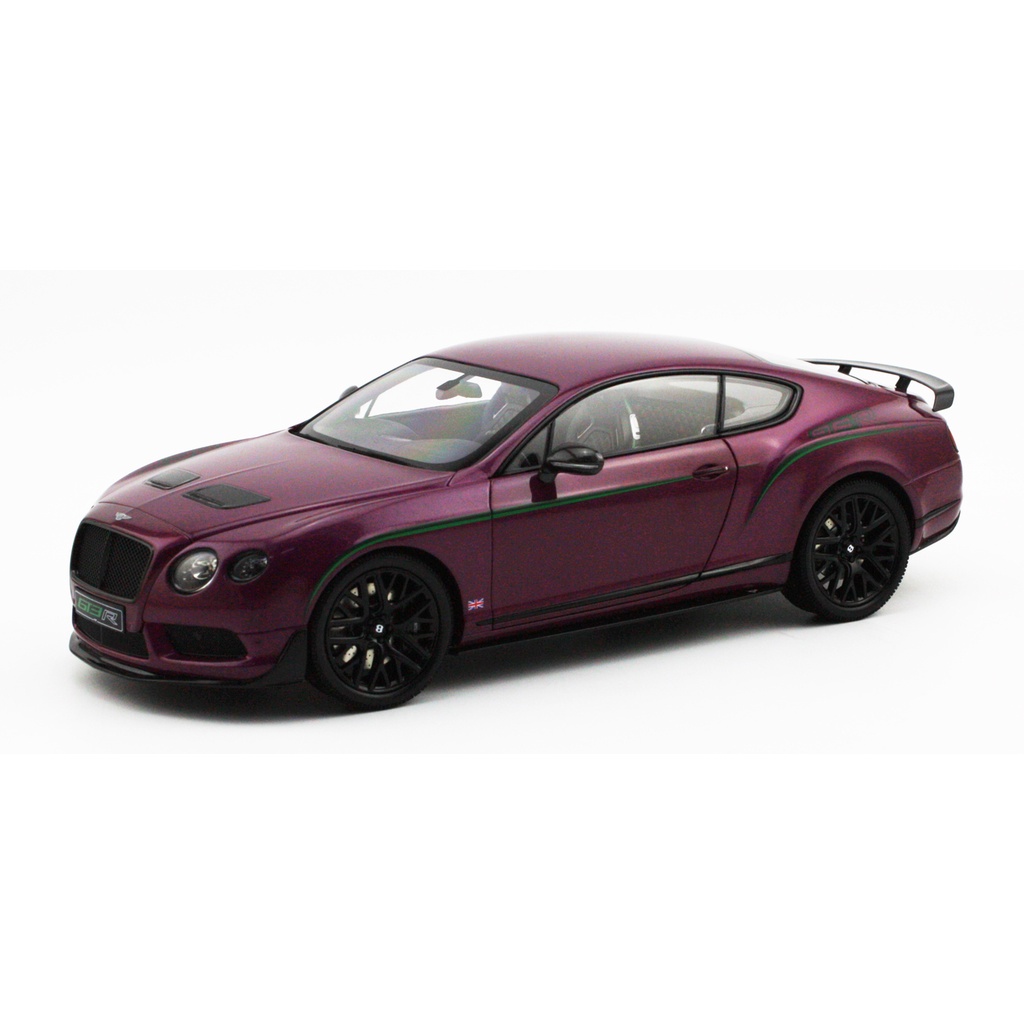 【名車館 】Almost Real Bentley Continental GT3-R 2015 Purple1/18