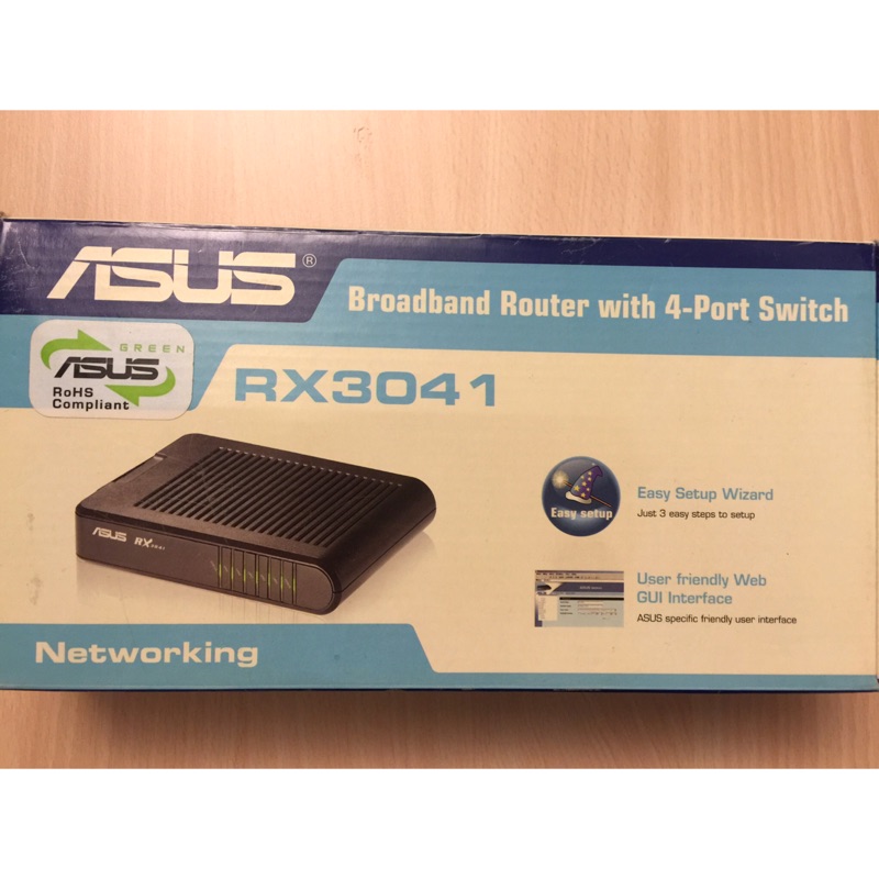 ASUS  寬頻IP分享路由器