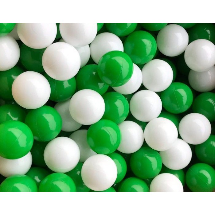 *幼之圓*台灣製~球池球屋遊戲塑膠彩球~綠色彩球~空心塑膠球~彩色軟球~兒童遊戲球池球~海洋球/波波球~MIT