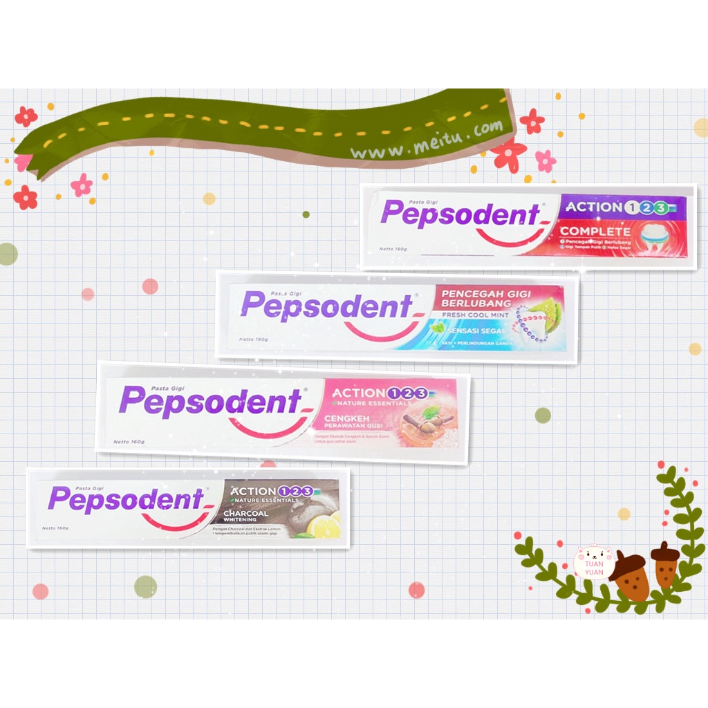 PEPSODENT PASTA GIGI 牙膏