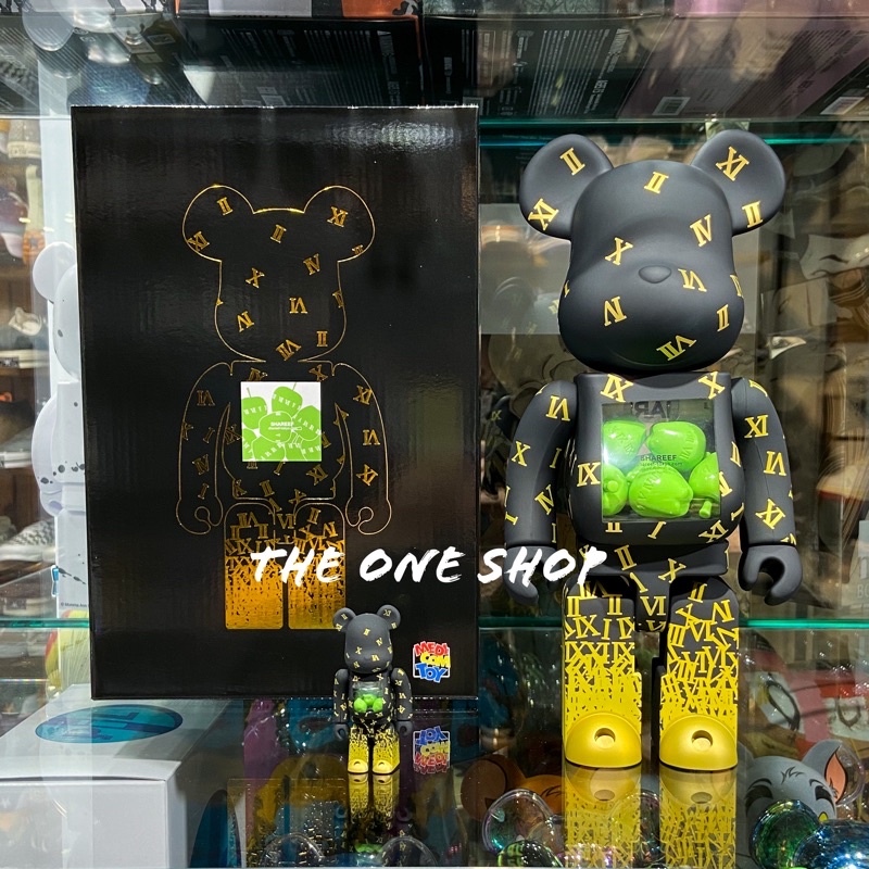 TheOneShop BE@RBRICK Shareef 3 青蘋果 綠蘋果 蘋果 庫柏力克熊 400% 100%