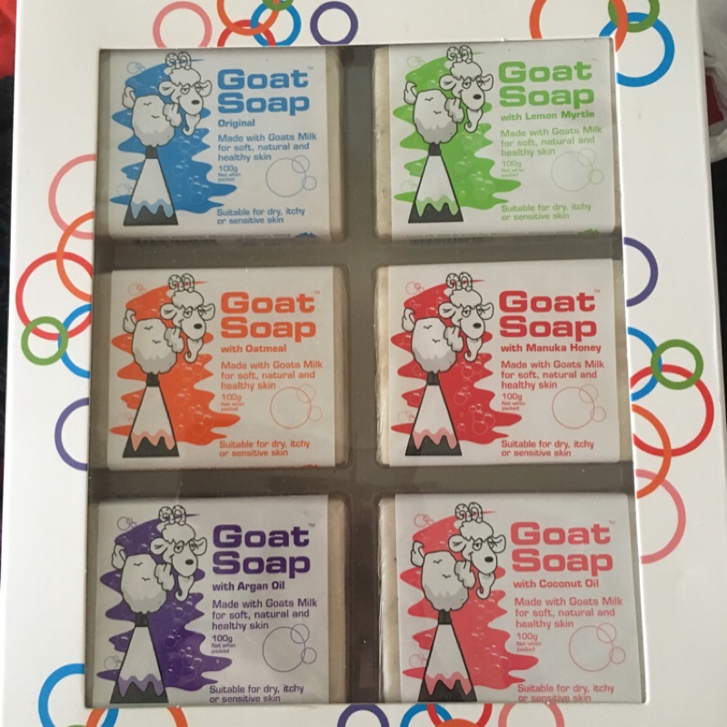澳洲 山羊奶皂禮盒 goat soap gift box 6入/組