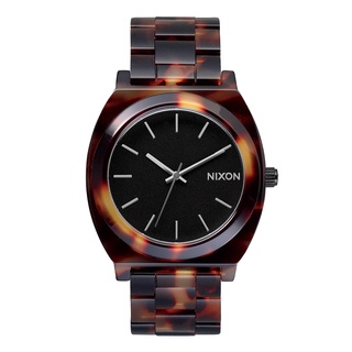 NIXON A327-646《Time Teller 玳瑁系列》40mm/防水100米/簡約百搭/男女兼用/琥珀