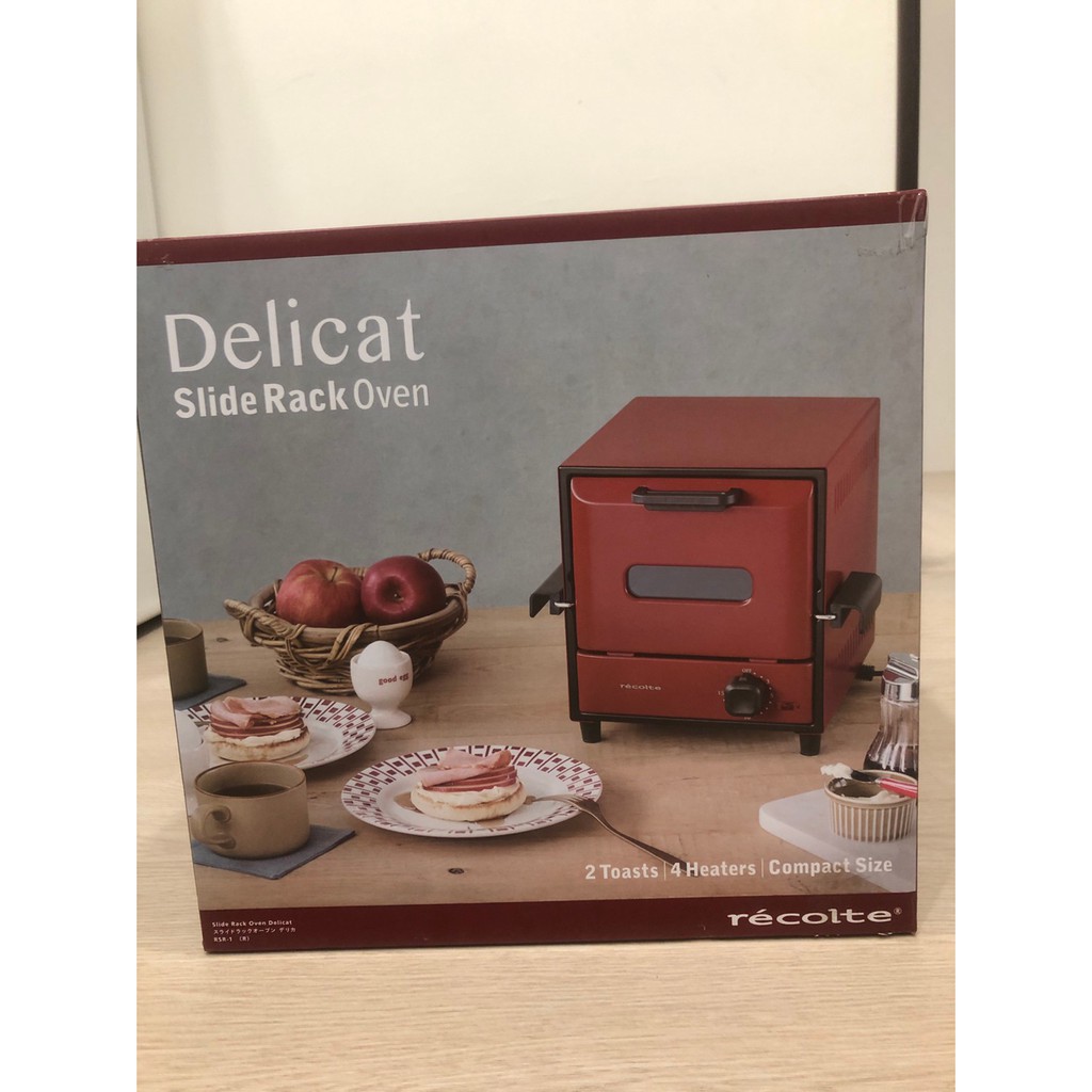 【全新 現貨】Recolte 日本麗克特 Delicat 電烤箱