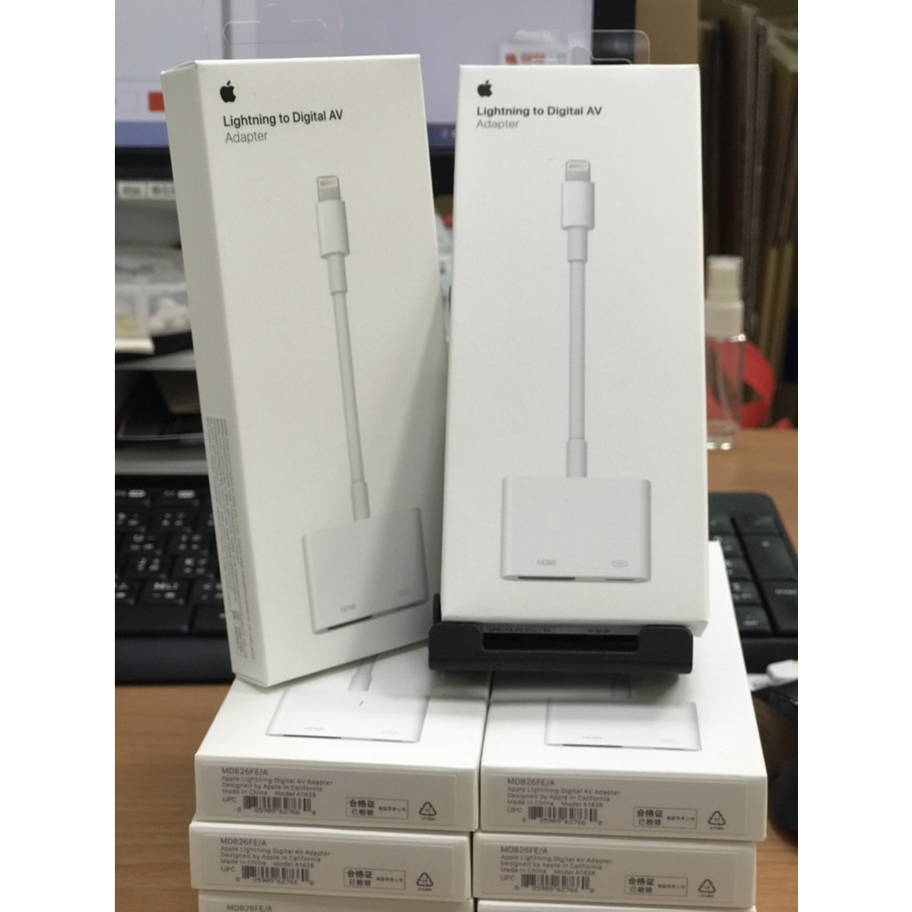 (MD826FE/A)APPLE 蘋果 Lightning Digital AV 轉接器原廠 HDMI可看Netflix