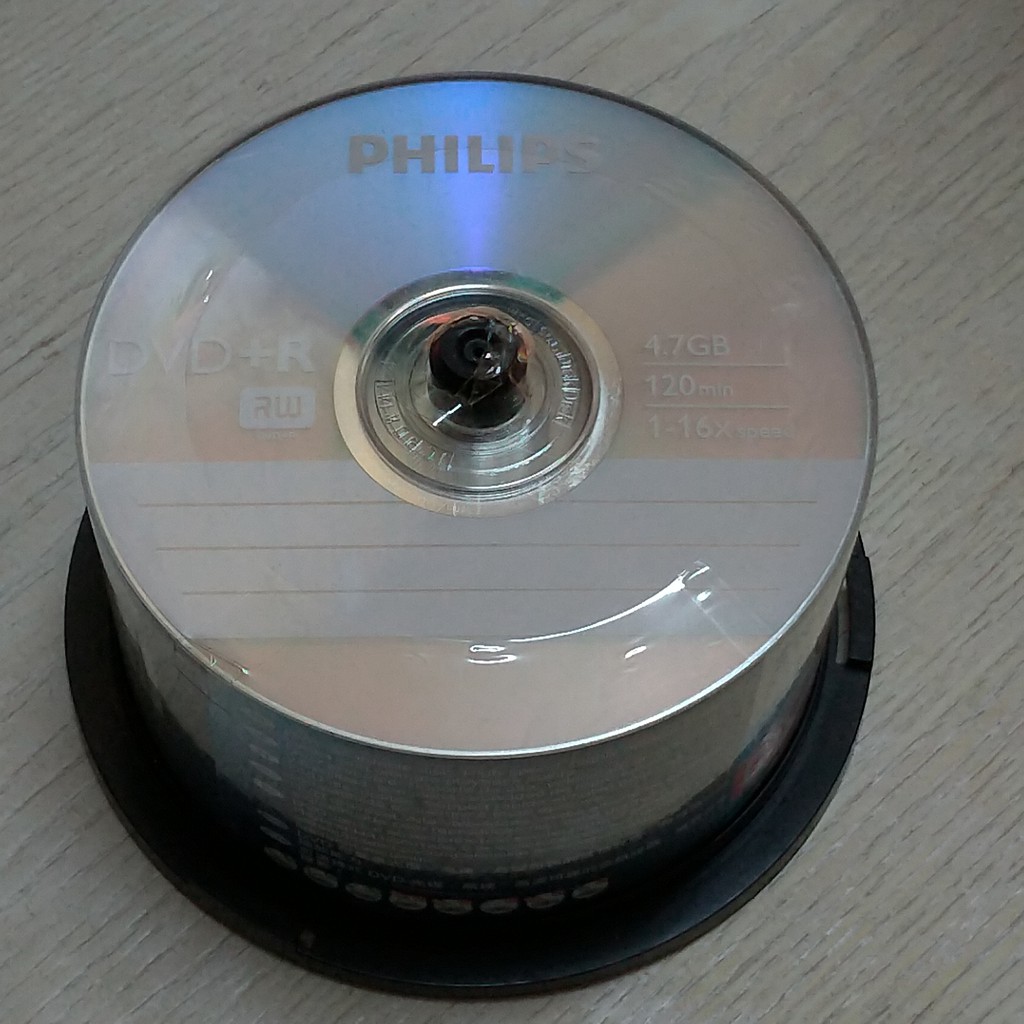 PHILIPS DVD+R 16X 4.7GB/120min 50片 非布丁桶裝