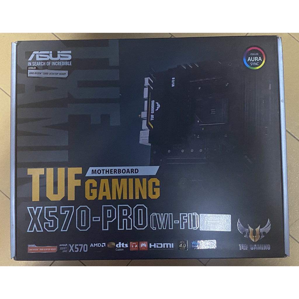 全新 現貨未拆封 礦渣 華碩 TUF X570 PRO WIFI 主機板 ATX AMD AM4 X570 晶片組