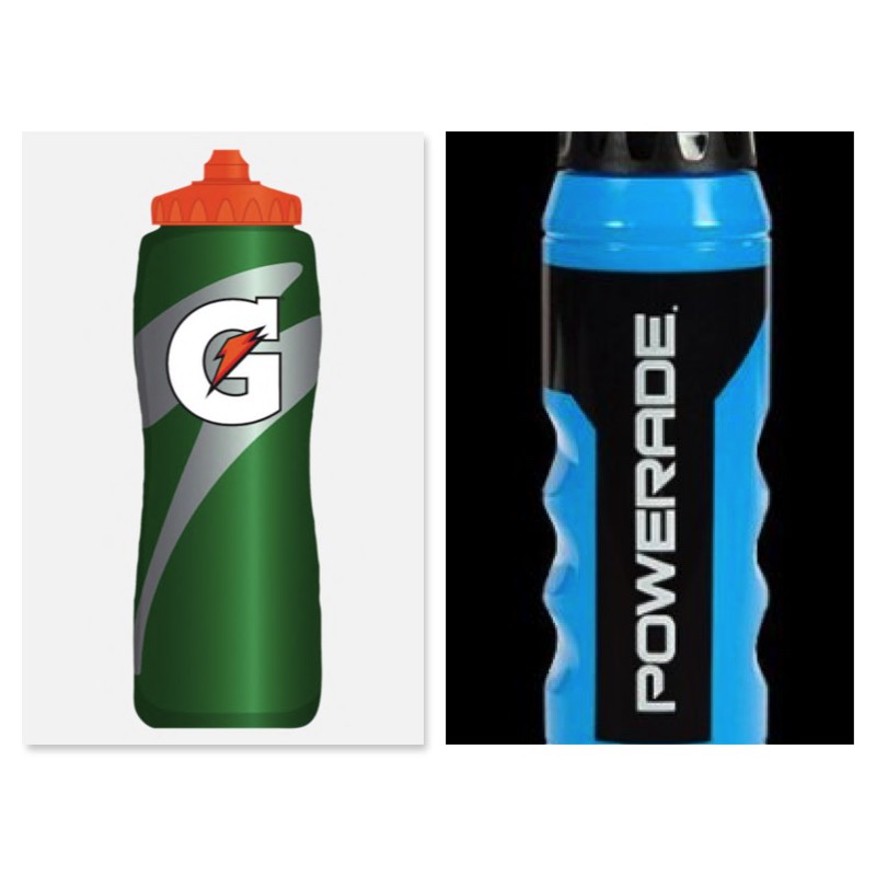 開特力 Gatorade 運動型水壺 + Powerade 運動型水壺 絕配組合