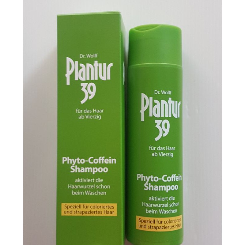 (開發票)德國 Plantur 39 植物性咖啡因洗髮露 250ml