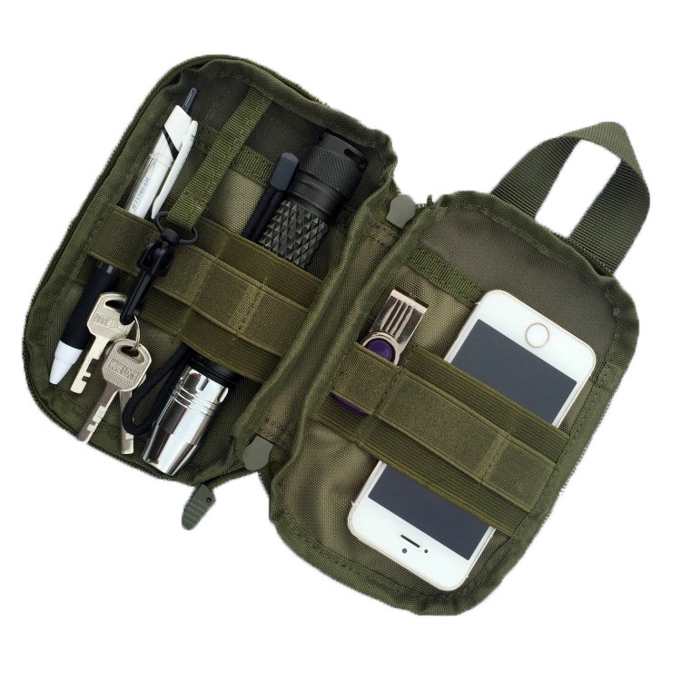戶外多功能EDC附件包 Molle戰術子彈包 休閒運動收納袋手機腰包