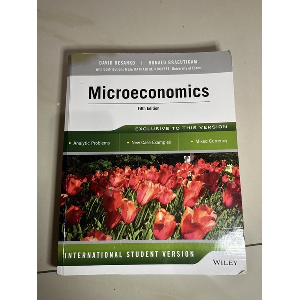 Microeconomics 5e（封面有污損、內容書況9成新）