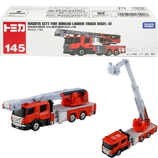 【免運 3C小苑】TM145A 160908 全新 正版 日產 名古屋 消防車 多美小汽車 加長型 模型車