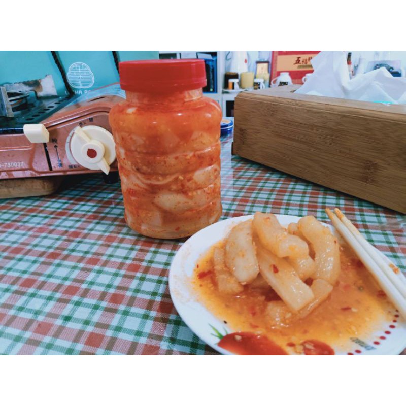 純手工韓式泡菜及醃蘿蔔（五辛素）（全素）