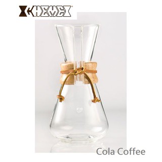 出清特價 美國Chemex CM-1C 3人份 Classic Series 經典手沖咖啡濾壺 木把-三人份