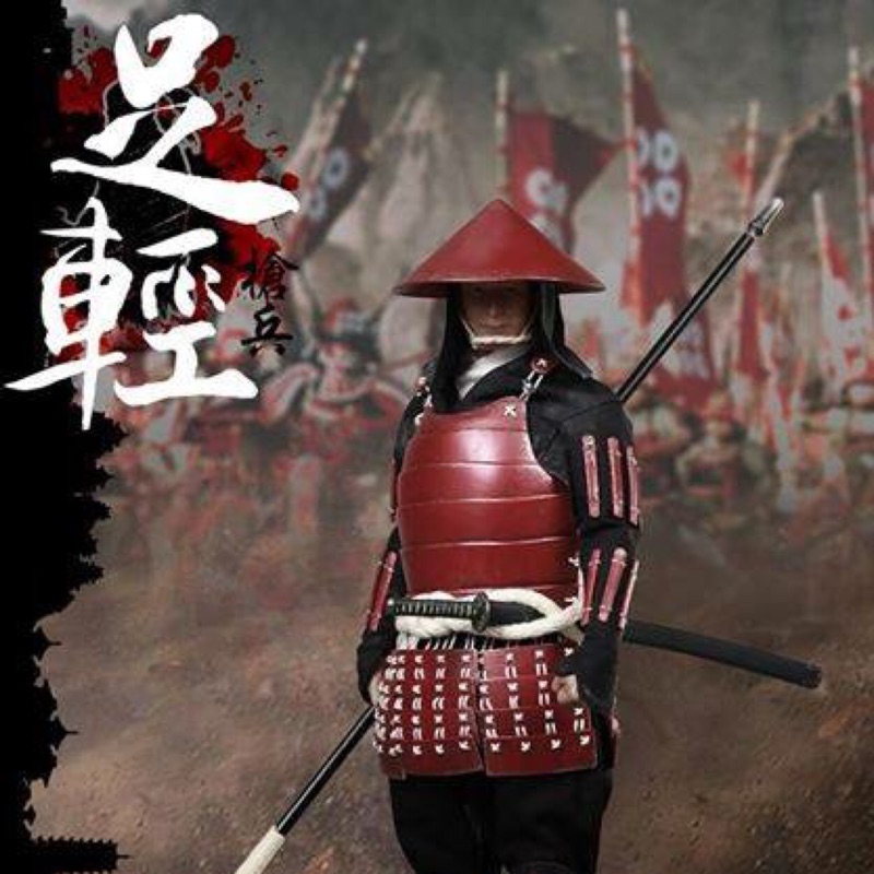 Wgrtoys日本戰國系列足輕槍兵1 6可動人偶 預購 蝦皮購物