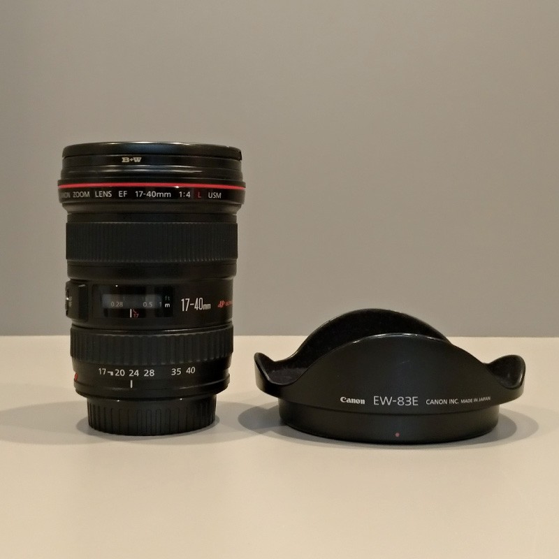 Canon EF 17-40mm F4 L USM 【彩虹公司貨】 17-40 小三元 晴天鏡 廣角 變焦 9成新