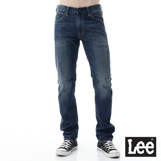 Lee 726 中腰標準小直筒牛仔褲 男 藍 Modern LL1602124NX