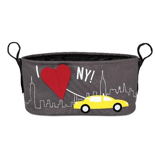 【Choopie】CityBucket 推車置物袋-紐約客款｜推車置物袋、外出收納、嬰兒推車配件、方便取用、通用型