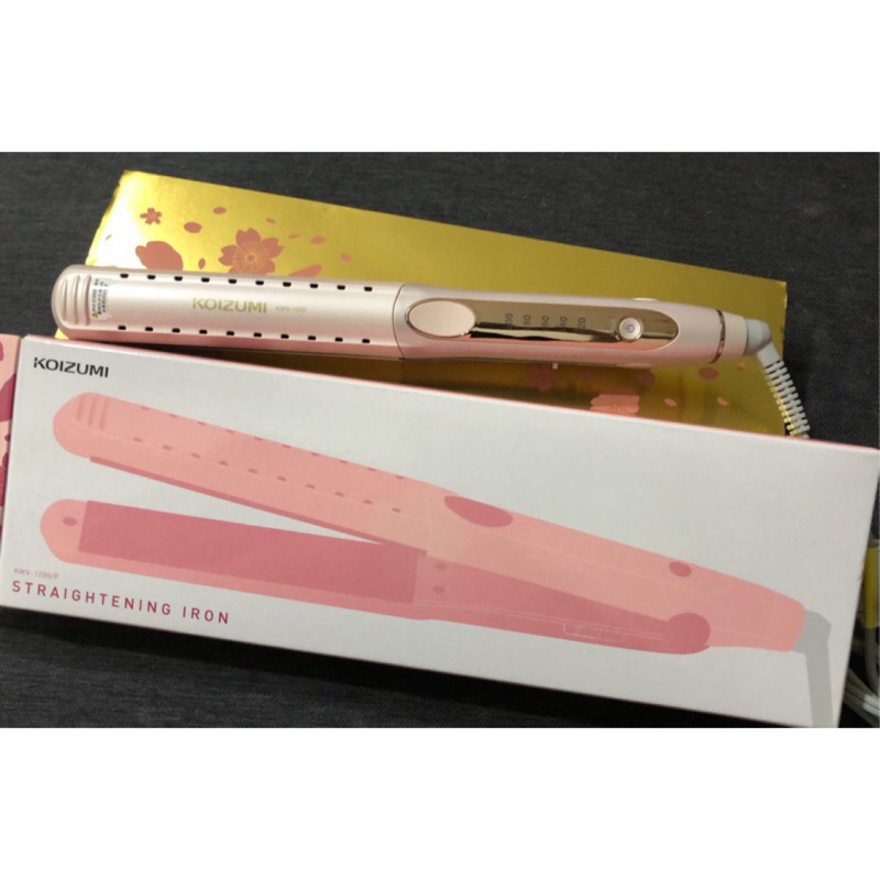 日本限定商品🇯🇵 Koizumi 小泉離子夾 國際電壓👍粉紅色💕