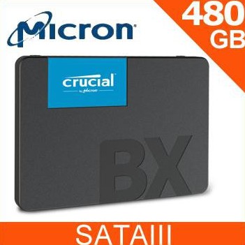 Micron Crucial 美光 BX500 500G 1TB 2TB SATAⅢ 固態硬碟 7mm