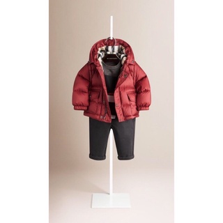 全新正品現貨 Burberry 男童 羽絨外套 9m 羽絨大衣 12m