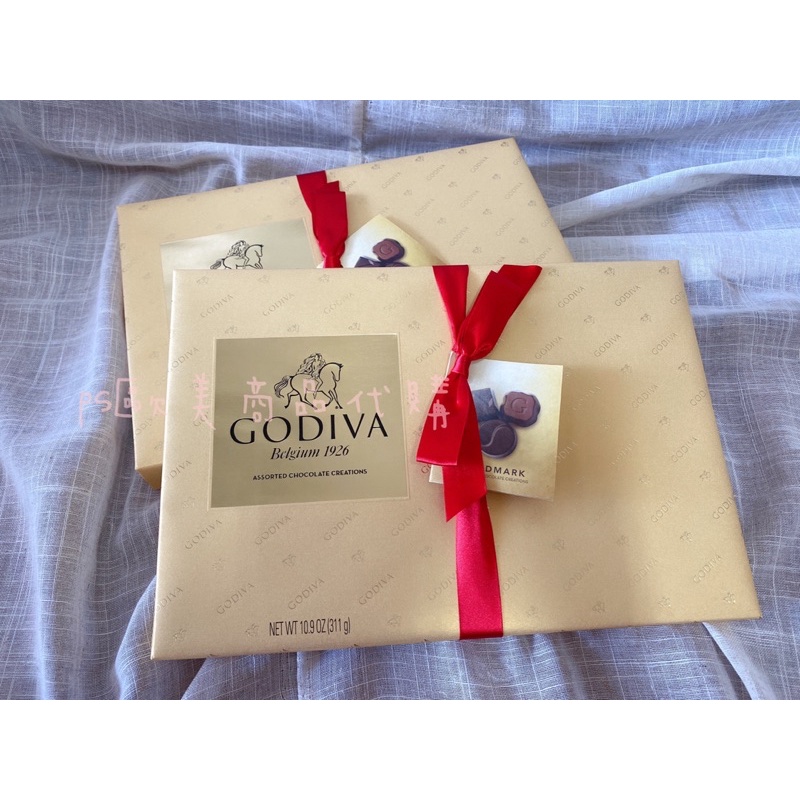 {少量現貨｝加拿大代購🇨🇦 加拿大 GODIVA 巧克力禮盒27顆裝 311g  過年禮盒 年節禮盒 情人節巧克力