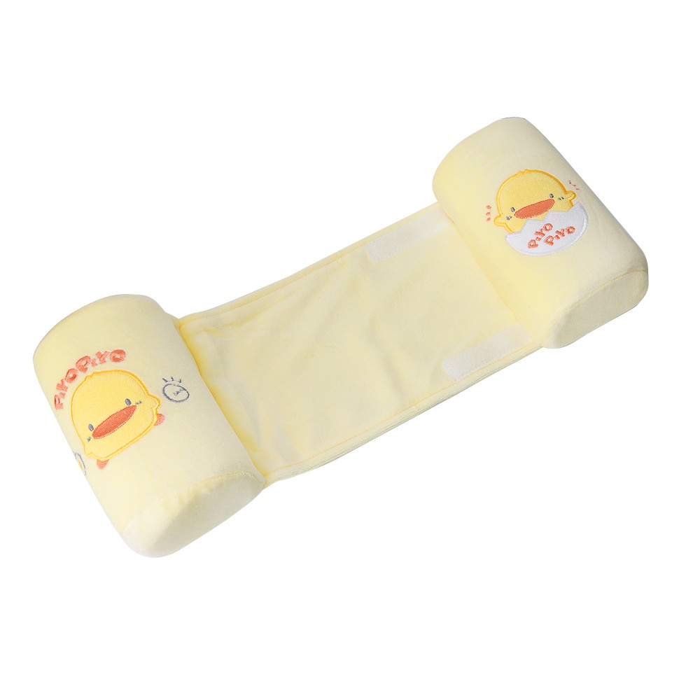 Piyo Piyo黃色小鴨嬰兒安全側睡枕(固定枕)GT-81485利用兩側輔助墊 輕柔支撐睡姿  讓寶寶以舒服的姿勢側睡
