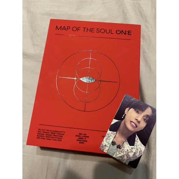 （換）bts 防彈少年團Map Of The soul ON:E DVD泰亨小卡