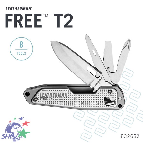 Leatherman FREE T2 多功能工具刀 / 磁鐵吸力刀具功能 / 台灣公司貨 / 832682 【詮國】