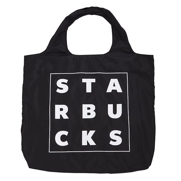 星巴克 黑色輕巧收納提袋 Starbucks 2020/12/28上市