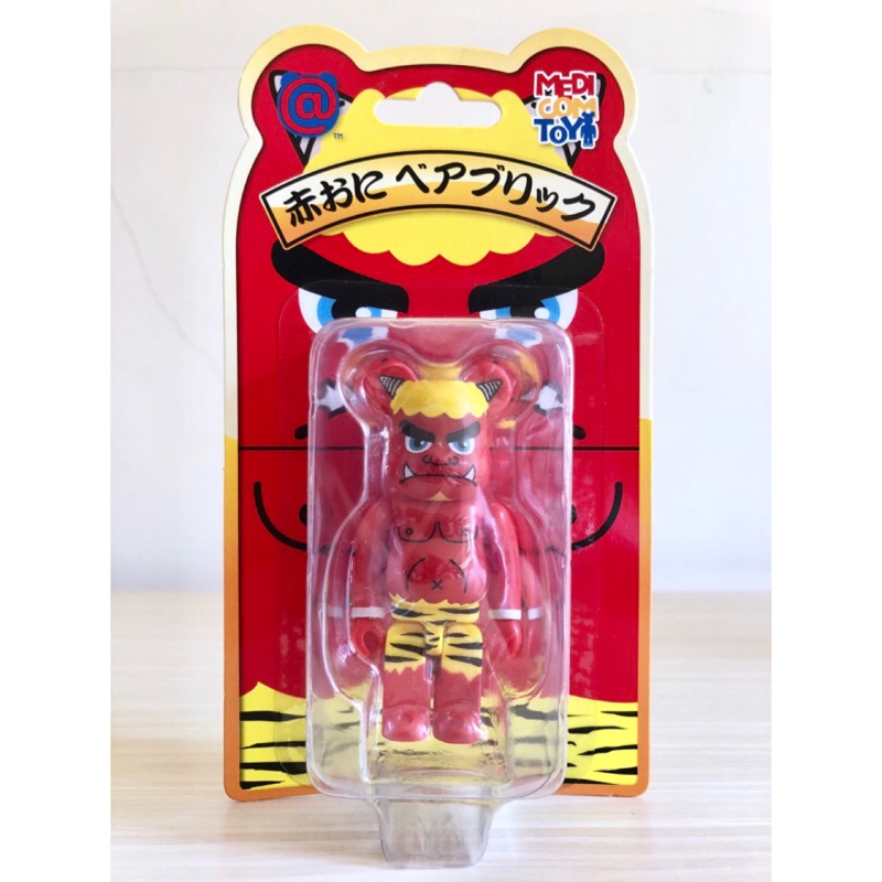 👹BE@RBRICK👺 赤おに 赤鬼 獅子舞 100% 晴空塔 限定