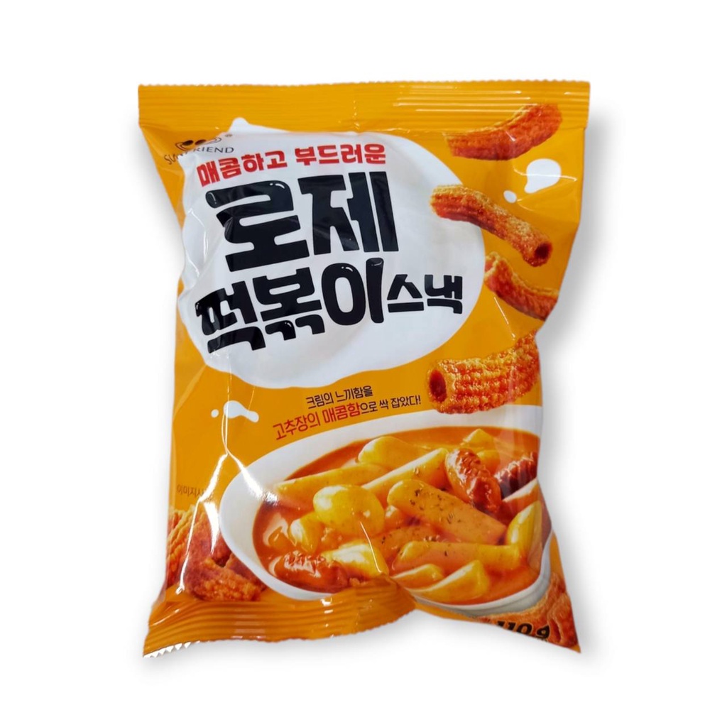 韓國粉紅醬辣炒年糕風味餅乾 110g